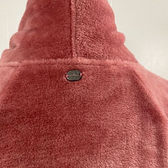 GAIAM | Dusty Pink Cowlneck Fleece Sweatshirt - Picture 5 of 11